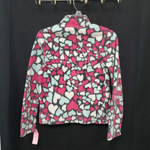 Heart half zip sweatshirt