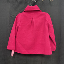 Load image into Gallery viewer, girl winter button peacoat
