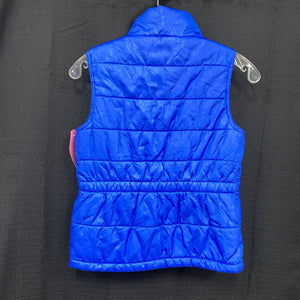 girl zip winter vest