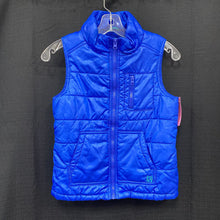 Load image into Gallery viewer, girl zip winter vest
