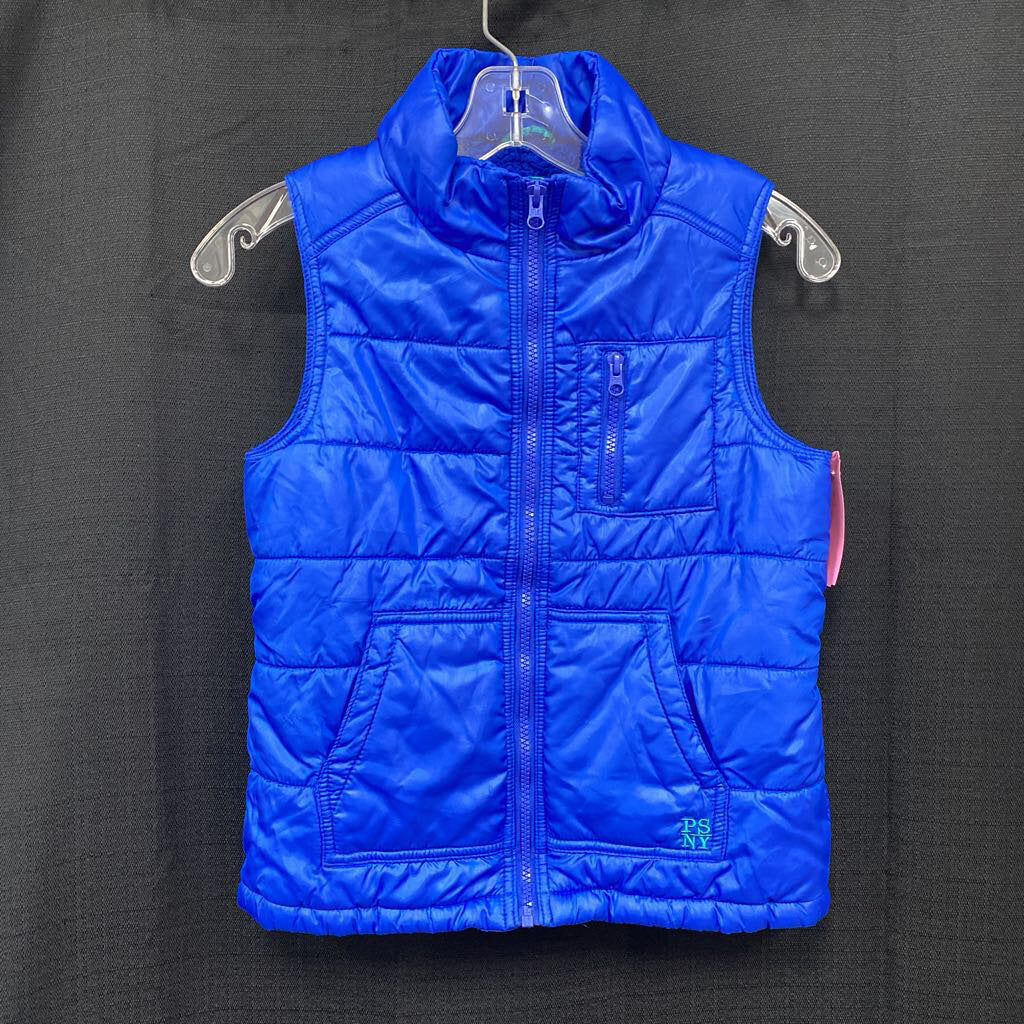 girl zip winter vest