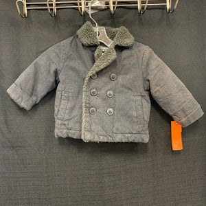 Girls button up winter jacket