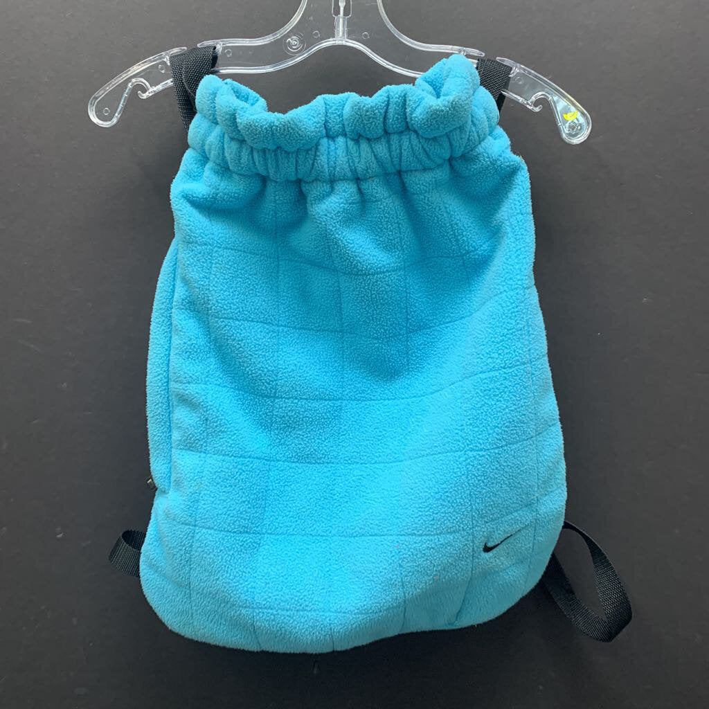 fleece drawstring backpack bag