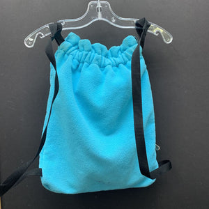 fleece drawstring backpack bag