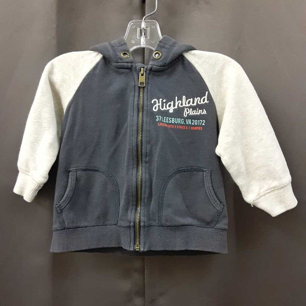 hooded zip jacket