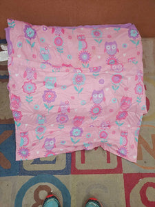 owl comforter w/pillow case