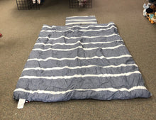 Load image into Gallery viewer, 2pc Striped comforter bedding set
