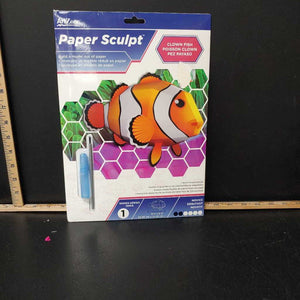 Paper Sculpt Model - Clown Fish