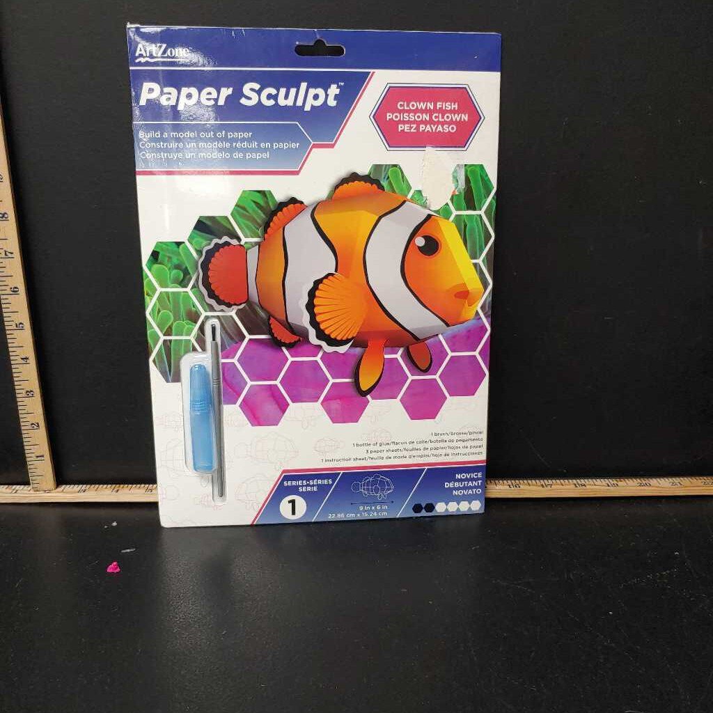 Paper Sculpt Model - Clown Fish