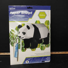 Load image into Gallery viewer, Paper Sculpt Model - Panda
