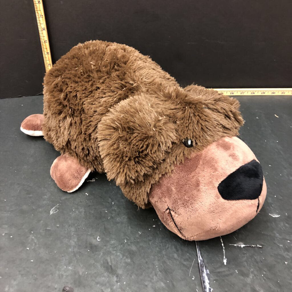 Reversible Rachel Cat/ Bradley Labrador plush