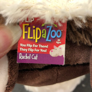 Reversible Rachel Cat/ Bradley Labrador plush