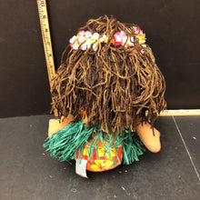 Load image into Gallery viewer, Hawaiian hula dancer plush doll
