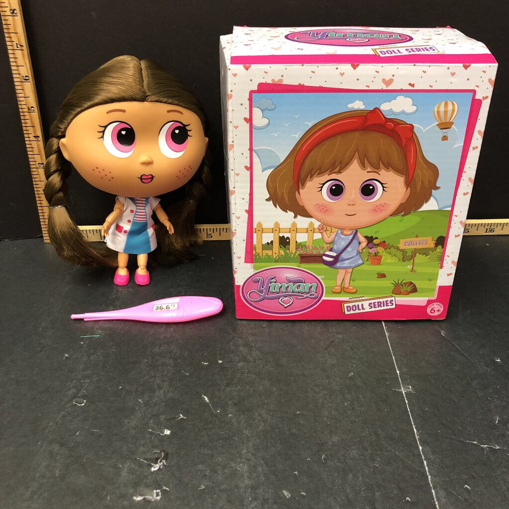 Baby doll w/ thermometer