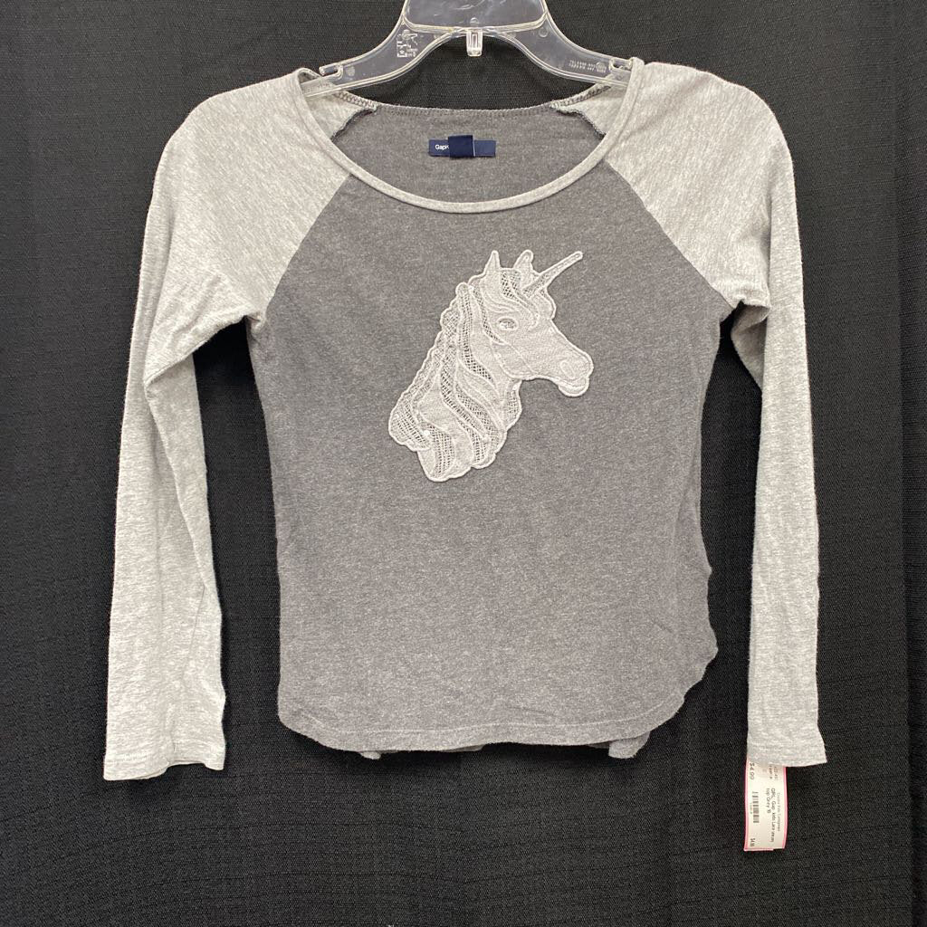 Lace unicorn top