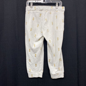 Pineapple capri sweat pants