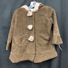 Load image into Gallery viewer, girl furry rose winter jacket

