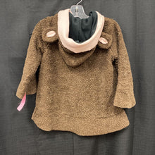 Load image into Gallery viewer, girl furry rose winter jacket
