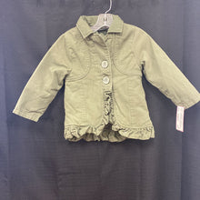 Load image into Gallery viewer, girl button winter jacket
