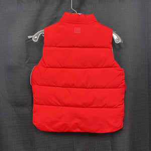 boy button zip winter vest