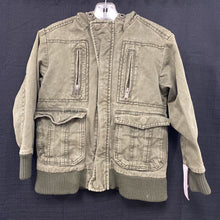 Load image into Gallery viewer, boy military style winter jacket
