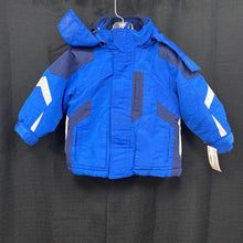 Load image into Gallery viewer, boy hooded zip winter jacket
