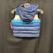 Load image into Gallery viewer, boy hooded zip winter vest
