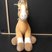Load image into Gallery viewer, Palomino Plush pony
