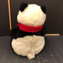 Load image into Gallery viewer, Christmas Panda w/baby plush
