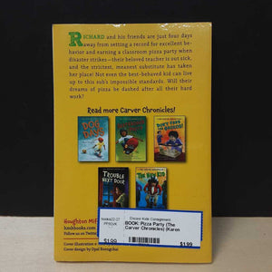 Pizza Party (The Carver Chronicles) (Karen English) -series paperback