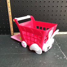 Load image into Gallery viewer, Bunny shopping cart for doll
