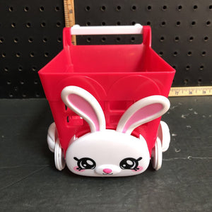 Bunny shopping cart for doll