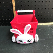 Load image into Gallery viewer, Bunny shopping cart for doll
