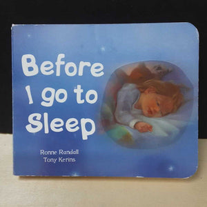 Before I Go To Sleep (Ronne Randall) -board