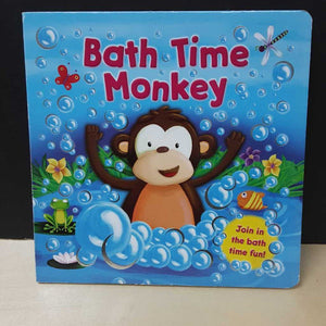 Bath Time Monkey -board