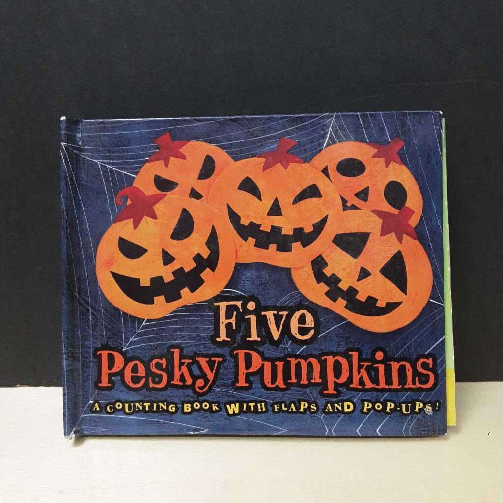 Five Pesky Pumpkins (Halloween) -holiday pop up