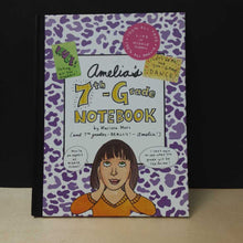 Load image into Gallery viewer, Amelia&#39;s 7th-Grade Notebook (Amelia) (Marissa Moss) -series
