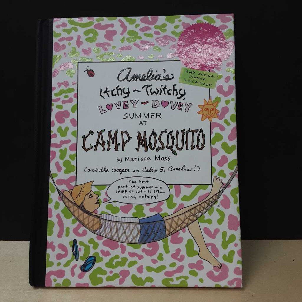 Amelia's Itchy-Twitchy, Lovey-Dovey Summer at Camp Mosquito (Amelia) (Marissa Moss) -series