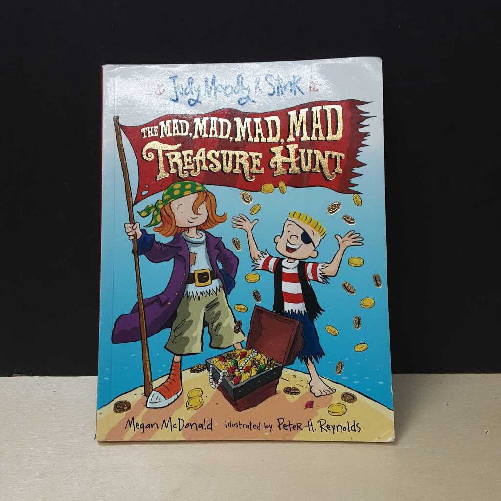 The Mad, Mad, Mad, Mad Treasure Hunt (Judy Moody & Stink) (Megan McDonald) -series paperback