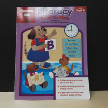 Load image into Gallery viewer, Literacy Round the Clock (The Mailbox) (Pre-K/K) -workbook
