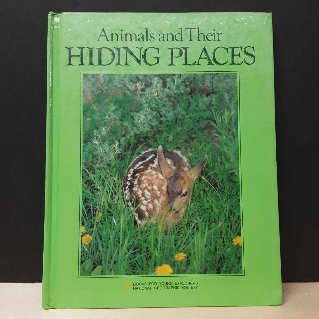 Animals and their Hiding Places (Jane McCauley) -educational