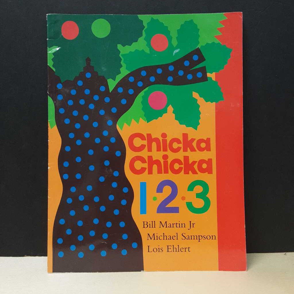 Chicka Chicka 1-2-3 (Bill Martin Jr) -paperback