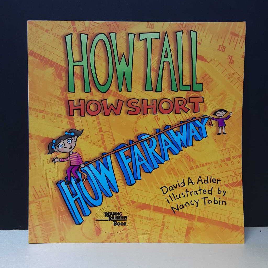 How Tall How Short How Faraway (David A. Adler) (Math) -educational