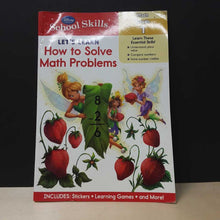 Load image into Gallery viewer, How to Solve Math Problems (Disney) (Grade 1) -workbook
