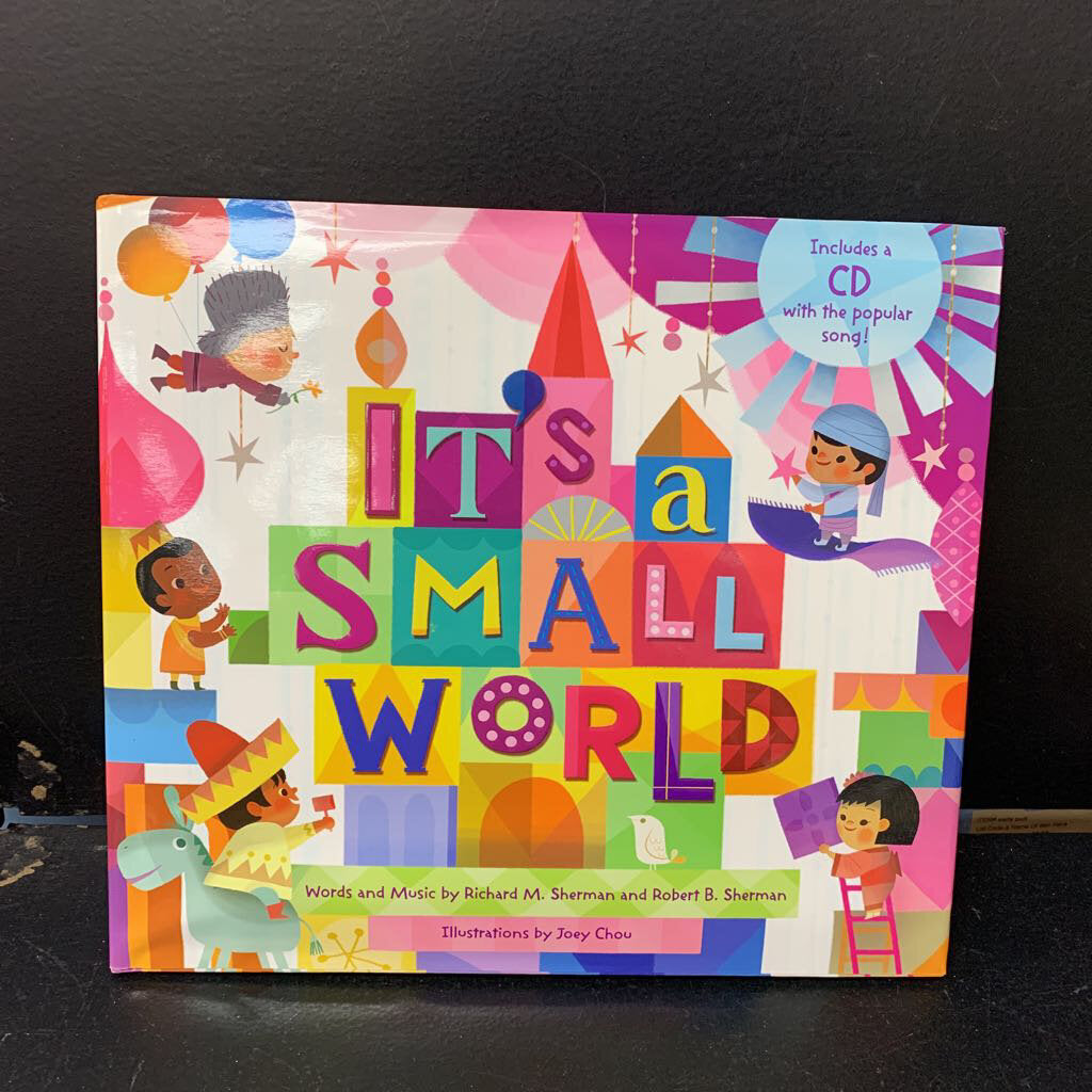 Its A Small World w/ CD -hardcover