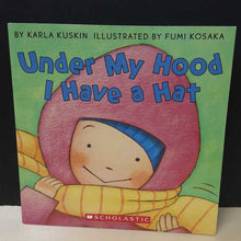 Load image into Gallery viewer, Under My Hood I Have a Hat (Karla Kuskin) -paperback

