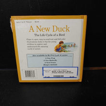 Load image into Gallery viewer, A New Duck (Birds) (Pamela Hickman) -educational
