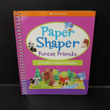 Load image into Gallery viewer, Paper Shaper Forest Friends (American Girl) -paperback
