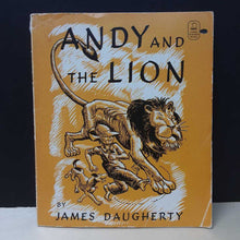 Load image into Gallery viewer, Andy and the Lion (James Daugherty) -paperback
