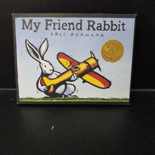 Load image into Gallery viewer, My Friend Rabbit (Eric Rohmann) -hardcover
